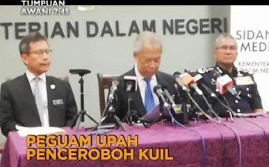 Tumpuan AWANI 7:45 - Peguam upah penceroboh kuil