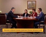 Presiden Ukraine dakwa diancam perang dengan Rusia