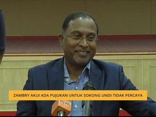 Zambry akui ada pujukan untuk sokong undi tidak percaya