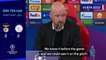 Ten Hag urges Ajax to show 'more composure' against Benfica