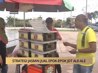 AWANI - Johor: Strategi Jasmin jual Epok-Epok JDT Ale-Ale