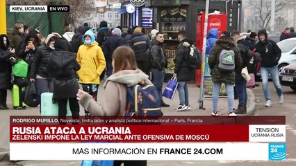 Rodrigo Murillo: "Estamos ante una agresión contra un estado soberano como Ucrania"