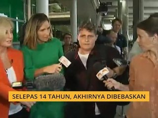 Selepas 14 tahun, akhirnya dibebaskan