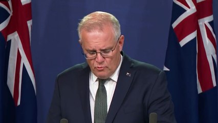 Prime Minister Scott Morrison condemns 'brutal, unprovoked invasion' of Ukraine | February 24, 2022 | ACM