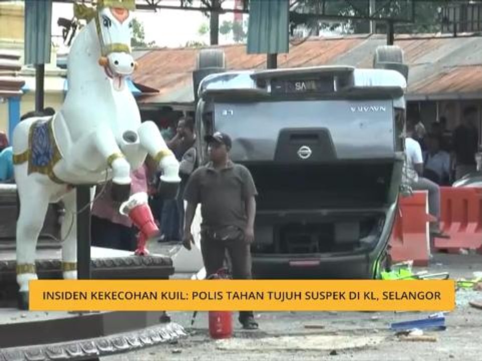 Insiden kekecohan kuil: Polis tahan tujuh suspek di KL, Selangor