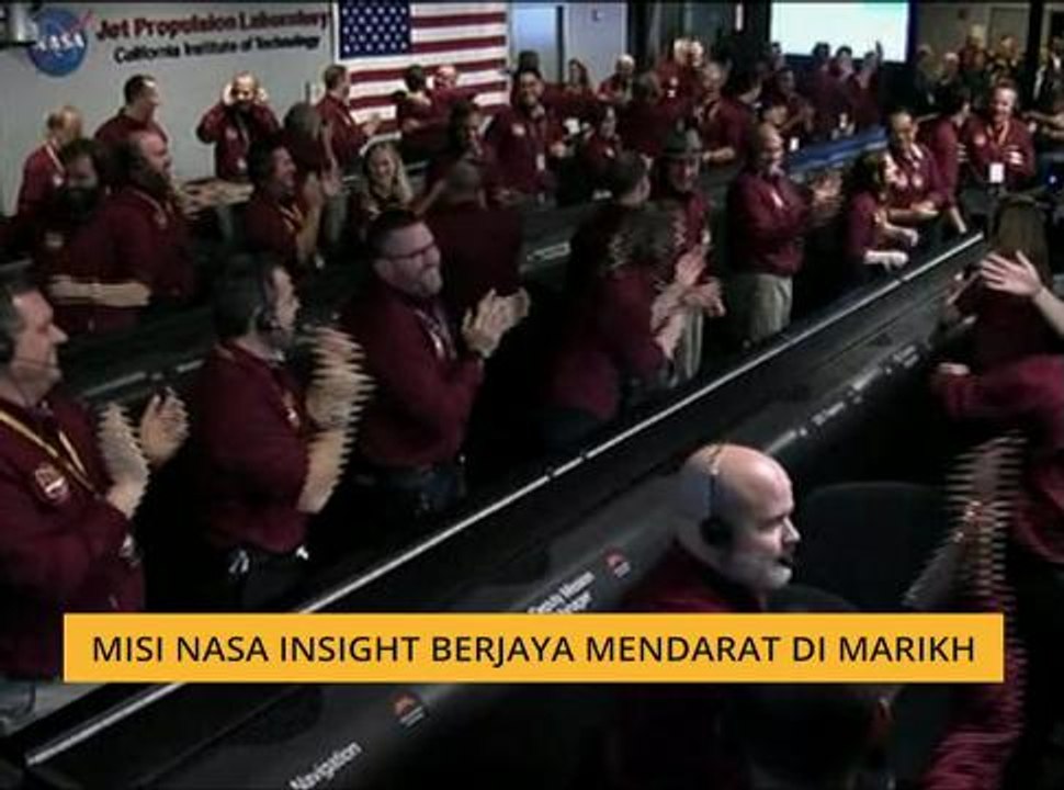 Misi NASA Insight berjaya mendarat di Marikh