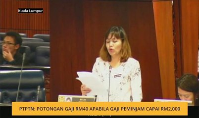 PTPTN: Potongan gaji RM40 apabila gaji peminjam capai RM2,000