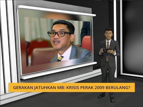 Komen Tengahari 26 Nov: Gerakan jatuhkan MB: Krisis Perak 2009 berulang?