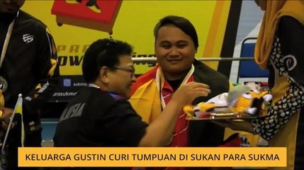 Keluarga Gustin curi tumpuan di Sukan Para Sukma