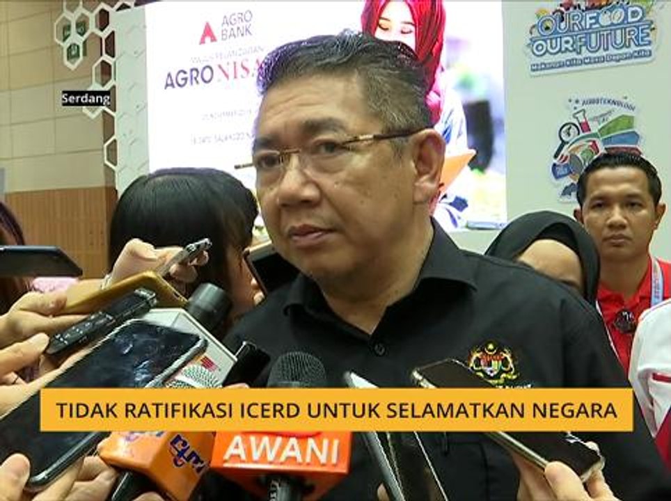 Tidak ratifikasi ICERD untuk selamatkan negara
