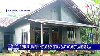 Demi Biaya Pengobatan, Remaja 19 yang Lumpuh di Sukabumi Kerap Ditinggal Sendirian di Rumah