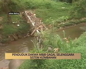 AWANI - Johor: Penduduk dakwa MBJB gagal selenggara sistem kumbahan