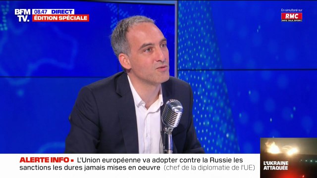 Pour Raphaël Glucksmann, il faut frapper l'ensemble des oligarques, qui sont les piliers du régime de Vladimir Poutine