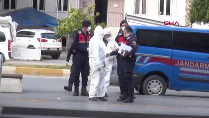 ŞÜPHELİLER KORONAVİRÜS OLDUKLARI İÇİN TULUMLA ADLİYEYE GETİRİLDİ