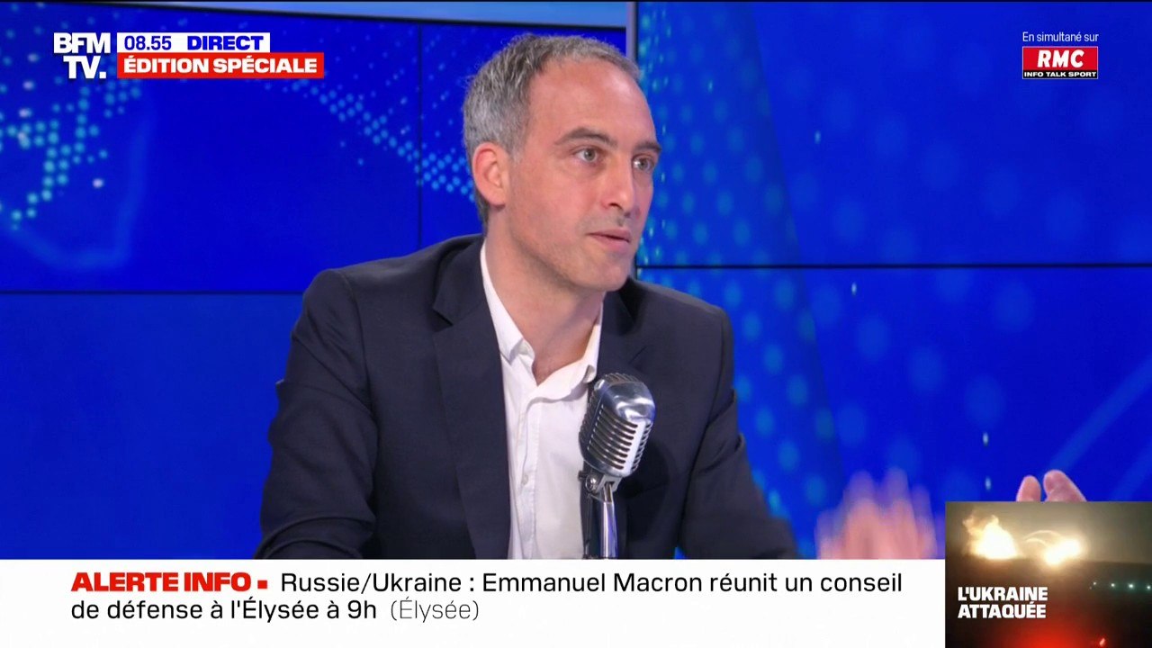 Raphaël Glucksmann estime qu'il faut "envoyer des armes défensives" à l'Ukraine