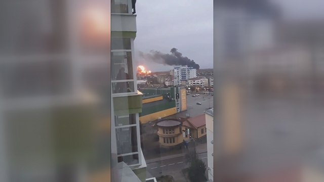 Ukrayna'nın farklı bölgelerinden patlama sesi ve dumanlar yükseliyor