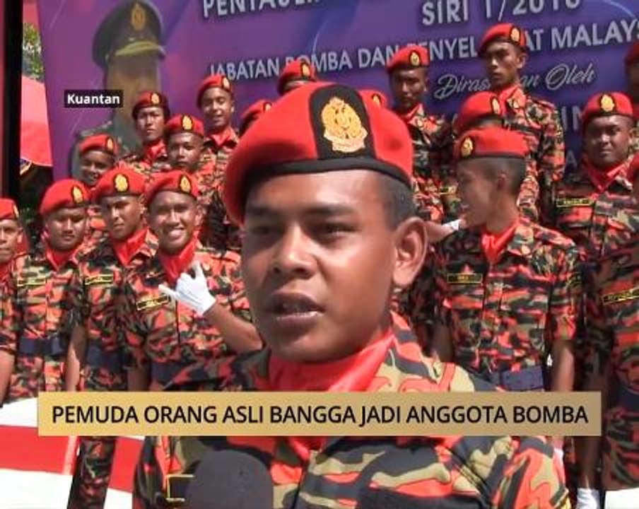 AWANI - Pahang: Pemuda Orang Asli bangga jadi anggota bomba