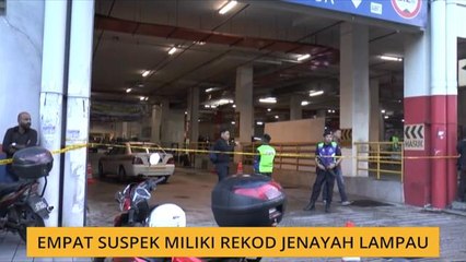 Empat suspek miliki rekod jenayah lampau