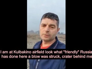 Rusya Bayraktar SİHA Üssü'nü vurdu: O anlar anbean kamerada