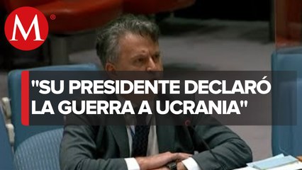 Rusia “declaró la guerra”, afirma enviado de Ucrania ante la ONU