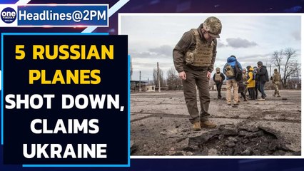 Скачать видео: Ukraine shoots down 5 Russian planes, 1 chopper; Russia ‘destroys’ Ukraine's airbases |Oneindia News