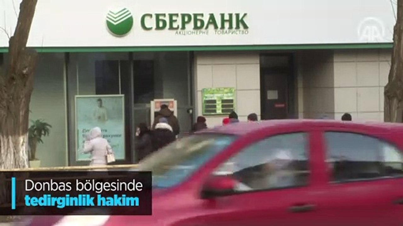 Donbas bölgesinde tedirginlik hakim