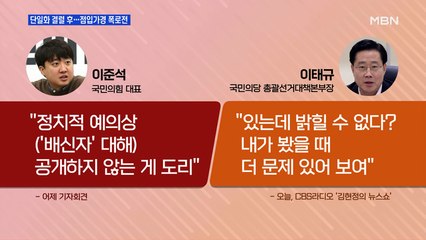 [MBN 프레스룸] 단일화 결렬 후…점입가경 폭로전