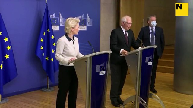 Declaracions Josep Borrell: We stand with Ukraine