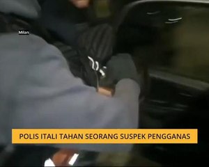 Polis Itali tahan seorang suspek pengganas