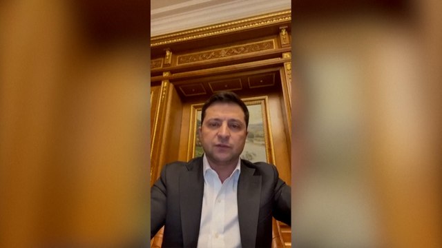 Zelensky : « La Russie a mené des frappes sur nos infrastructures militaires »