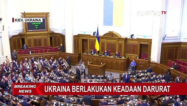 Ukraina Mulai Berlakukan Keadaan Darurat, Menyusul Invasi Rusia