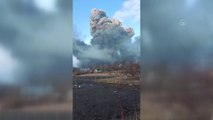 Rusya Ukrayna kentlerini vuruyor - Patlama anı