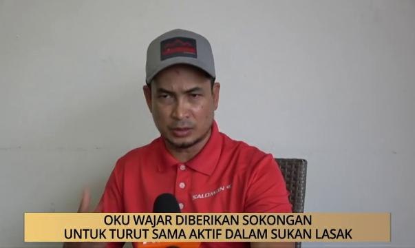 AWANI - Terengganu: OKU wajar diberikan sokongan untuk turut sama aktif dalam sukan lasak