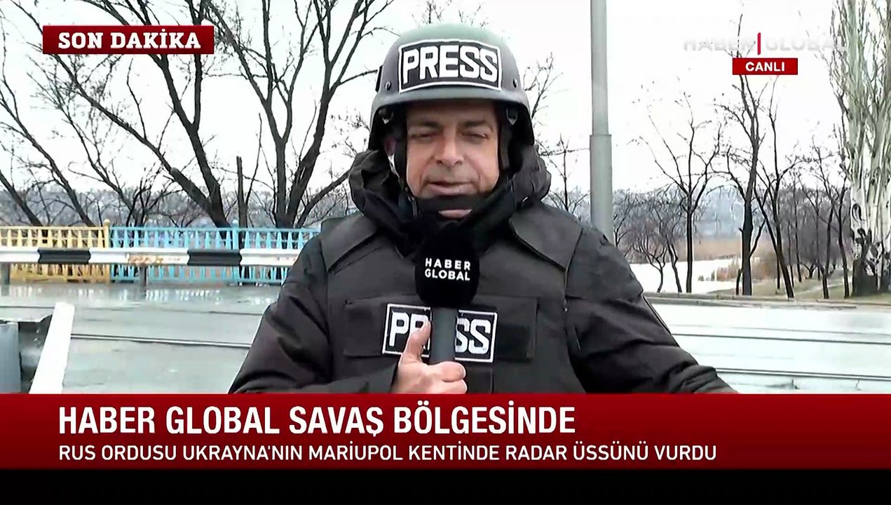 Haber Global Rusya-Ukrayna'daki savaş bölgesinde