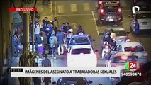 ¡EXCLUSIVO! Imágenes del asesinato a trabajadoras sexuales en el Cercado de Lima