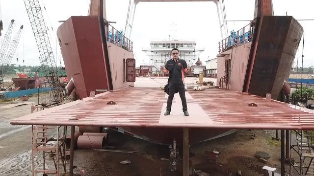 SUKSES: Sky E Marine buktikan kejayaan industri perkapalan di Sibu