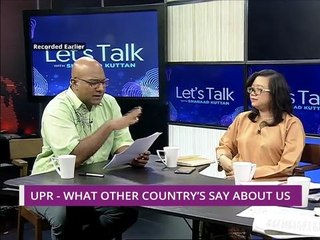 Let's Talk: UPR - What other countries say about us