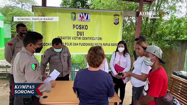 Tim DVI Dan Polda Barat Berhasil Identifikasi 17 Jenazah Korban Kebakaran THM Di Sorong