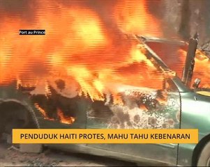 Penduduk Haiti protes, mahu tahu kebenaran