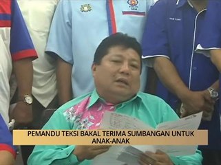 AWANI - Johor: Pemandu teksi bakal terima sumbangan untuk anak-anak