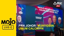 PRN Johor: Muhyiddin umum calon PN