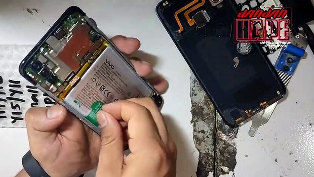 SOLUSI LCD TIDAK TAMPIL/LCD GELAP VIVO Y12/Y15/Y17