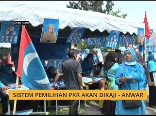Sistem pemilihan PKR akan dikaji - Anwar