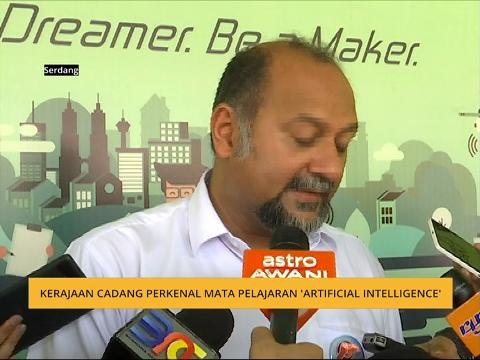 Kerajaan cadang perkenal mata pelajaran 'Artifical Intelligence'