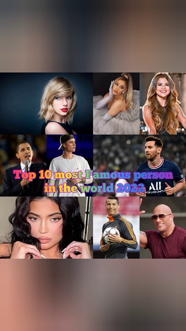 Who's the Most Famous Person in the World 2022?