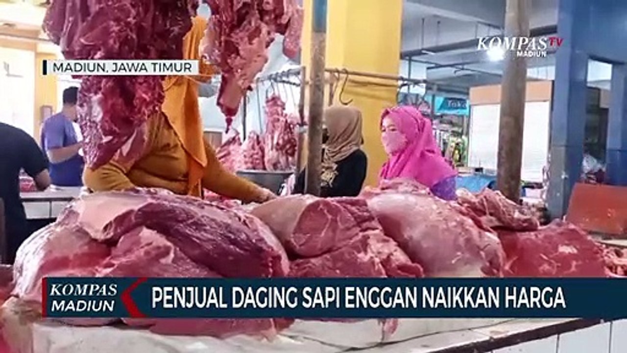 Penjual Daging Sapi Enggan Naikkan Harga