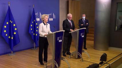 La Unión Europea hace a Putin responsable del ataque a Ucrania y promete sanciones nunca vistas