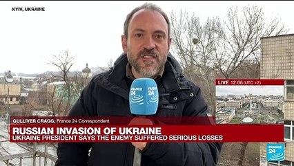War in Ukraine: 'Airstrikes all over the country'