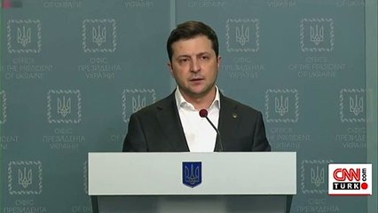 Son dakika... Ukrayna Devlet Başkanı Zelenskiy'den seferberlik çağrısı