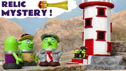 Funny Funlings Relic Mystery Toy Story with the Funlings Toys in this Family Friendly Full Episode Toy Trains 4U Stop Motion Animation Video for Kids
